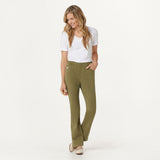 Quacker Factory Plus Tall DreamJeannes Pull On Straight Leg Pants