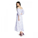 LoveShackFancy for TRGT Women's Gemma Puff Sleeve Maxi Dress