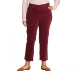 Ava & Viv Women's Plus Size Slim Straight Fit Corduroy Pants