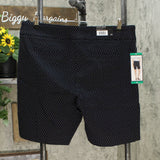 Hilary Radley Women's Stretch Pull On Bermuda Shorts