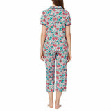 Jane and Bleecker Women's Knit Capri Pajama Set