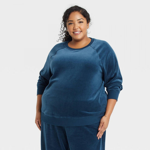 Ava & Viv Women's Plus Size Pullover Sweatshirt
