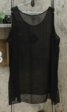 MarlaWynne WynneLayers Women's Plus Size Chiffon Tunic Tank Top