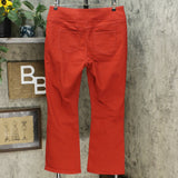 DG2 by Diane Gilman Women's Slimming Comfort Waist Boot Cut Jeggings Red XL