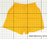 Sport Tek NEW Ladies Regular Fit Fabric Shorts Gold XS 01283