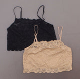 Rhonda Shear Women's Plus Size Lace Camisole Bras