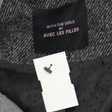 With The Girls by Avec Les Filles Plus Wool Blend Maxi Coat With Detachable Hood