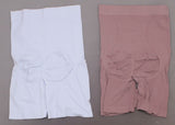 Rhonda Shear 2-pack Medium Support Longline Shorts Mocha / Light Blue 1XL