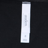 Auden Women's Rib-Knit Cotton Cheeky Underwear 77711393 Black XS
