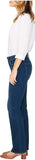 NYDJ Women's Marilyn Double Button Straight-Leg Jeans