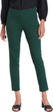 A New Day Women's Side Zip Ponte Knit High Rise Skinny Ankle Pants Dark Green 14