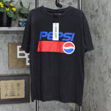 Nana Judy Men's Pepsi Vintage-Inspired Logo T-Shirt Vintage Black L