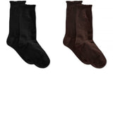 HUE Women's Solid Femme Top Sock. U14708
