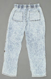 36 Point 5 Women's Lightweight Bleach Wash Blue Chambray Pants