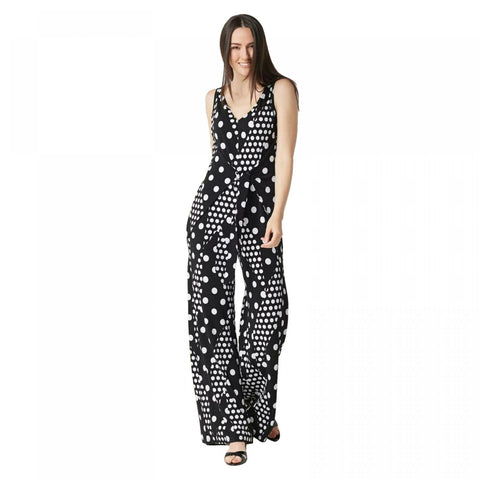 Laurie Felt Women's Tie-Front Sleeveless Jumpsuit
