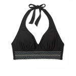 Kona Sol Women's Smocked Halter Bikini Top