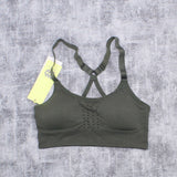 All In Motion Women's Low Support Perforated Seamless Sports Bra