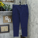 Denim & Co. Women's Stretch Twill Slim Straight Leg Pants