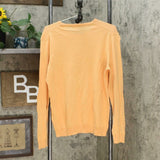 Tasso Elba Men's Pullover Crewneck Elan Sweater Pale Orange Medium