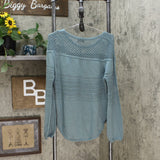Knox Rose Women's Scoop Neck Pullover Sweater