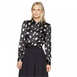 Who What Wear Women's Floral Print Long Sleeve Button-Down Shirt