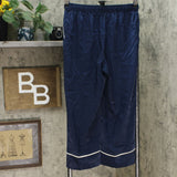 AnyBody Women's Piped Satin Pajama Pants