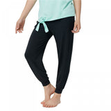 AnyBody Women's Cozy Knit Side Ribbed Jogger Pants