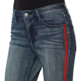 Skinnygirl Women's Side Stripe Skinny Jeans