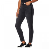 DG2 by Diane Gilman Plus Virtual Stretch Sequin Stripe Skinny Jeans
