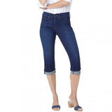 NYDJ Women's Marilyn Crop Jeans With Cuff Detail