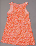 Xhilaration Women's Plus Size Floral Print Ruffle Knit Sleeveless Sundress