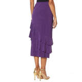 Antthony Women's Plus Size Captivating Collection Tiered Ruffle Skirt
