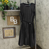 Lauren Ralph Lauren Below The Knee Fit + Flare Evening Dress Black 14