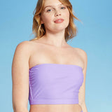 Xhilaration Women's Tube Bandeau Bikini Top Lilac Medium