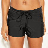 Kona Sol Women's Swim Shorts with Drawstring 164131a269acbf Black M