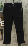 MOTTO Women's Petite Stretch Denim 5-Pocket Girlfriend Jeans