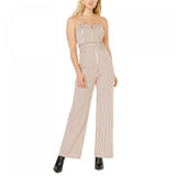 Material Girl Women's Lace Up Jumpsuit