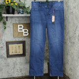 Laurie Felt Plus Tall Curve Silky Denim Boot Cut Jeans