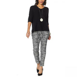 MarlaWynne Women's Petite Stretch Twill FLATTERfit Pants With Pockets