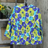 Joan Rivers Plus Size Floral Bouquet 3/4 Sleeve Jacket