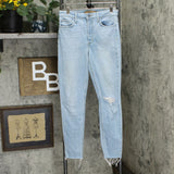Joe's Jeans Women's The Charlie Button Fly High Rise Ankle Jeans Kellis 26