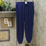 AnyBody Women's Cozy Knit Side Ribbed Jogger Pants