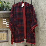 Cuddl Duds Women's Reversible Fleece Hoodie Wrap Jacket