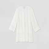Knox Rose Women's Long Sleeve Solid Lace Detail Kimono Jacket