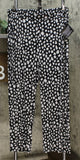 IMAN Women's Plus Size 2 Pack Global Chic Luxury Resort Palazzo Pants