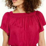 INC International Concepts Women's Smocked Convertible Top