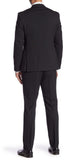 Original Penguin Munsingwear Comfort Stretch Skinny Suit Black Pindot 38R 31W