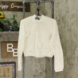 Wild Fable Women's Long Sleeve High Neck Smocked Top
