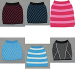 Adore Women's Striped Sweater Mini Skirt