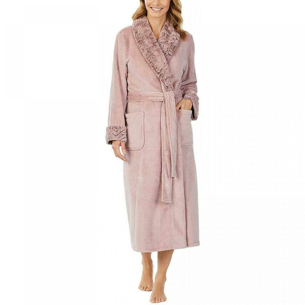 Carole Hochman Women's Luxuriously Soft Plush Wrap Robe